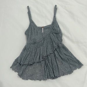 Free People grey tank